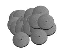 ＡＷＨＡＯ Gaming Miniature Bases Warhammer Bases Round Model Base Plastic Base 60mm Black Wargaming Model Bases for Tabletop Games, 20pcs