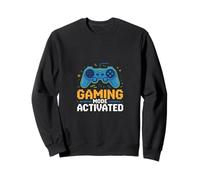 Gaming Mode Activated Retro Video Gamer Sweatshirt