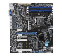 Gaming Motherboard Fit For ASUS P10S-E/4L Server Motherboard Intel C236 Chipset Socket H4 LGA 1151 DDR4 64GB 2400 MHz ATX 1x PCI-E 3.0 X16