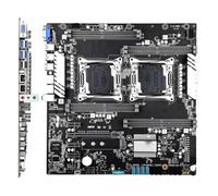 Gaming Motherboard Fit For JINGSHA X99 Dual Motherboard Set With Intel XEON E5 2683 V4*2 +4 * 16G=64GB 2400MHz DDR4 ECC Memory Combo Kit LGA 2011V3/4 M.2 SSD