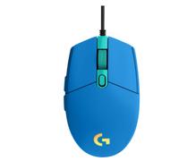 Logitech G203 LIGHTSYNC Gaming Mouse with Customizable RGB Lighting, 6 Programmable Buttons, Gaming Grade Sensor, 8K DPI Tracking, Lightweight - Blue