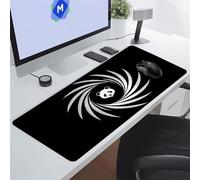 Gaming Mouse Mat 47.2x23.6x0.08 inch Large Mouse Pad Animals Pandas Extended XXL Mousepad with Non-Slip Rubber Base Smooth Cloth Surface Big Desk Pad for Gaming Office Work