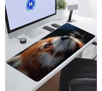 Gaming Mouse Mat Animal Cute Panda Large Mouse Pad Washable Laptop Desk Pad, Keyboard Pad Large Size, Improved Precision and Speed for Home Office Gamer 900x400x3 mm