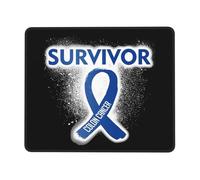 Gaming Mouse Mat Colon Cancer Survivor Computer Mouse Pad Small Durable Table Mat, For Office, Home, Laptop, 25x30cm