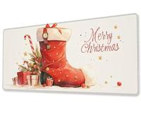 Gaming Mouse Mat Desk Office Mouse Pad Large Size 900x400 XXL Extended Comfortable Mousepa, With Non-Slip Rubber Water-Resistant Surface Improved Precision and Speed，for Male Gift Christmas Shoes zj56