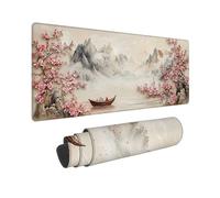 Gaming Mouse mat / Large Mouse Pad 1200 x 500 x 3mm | XXL Mousepad | Desk Mat | Improved Precision and Speed | Rubber Base for Stable Grip on Smooth Surfaces, 120 x 50cm (Mountains And Waters) h-716