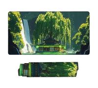 Gaming Mouse mat / Large Mouse Pad 500 x 250 x 3mm| XXL Mousepad | Desk Mat | Improved Precision and Speed | Rubber Base for Stable Grip on Smooth Surfaces | Table Pad, 50 x 25cm (Willow) d-536