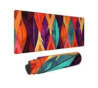 Gaming Mouse mat / Large Mouse Pad 700 x 300 x 3mm | XXL Mousepad | Desk Mat | Improved Precision and Speed | Rubber Base for Stable Grip on Smooth Surfaces | Table Pad, 70 x 30cm (Abstract Color) h88