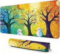 Gaming Mouse Mat Level 4 Mouse Pad large Dream 1200 x 600 x 3mm Extended Desk Mat large, Keyboard Pad and Desk Accessories, Water-Resistant Surface and Non-Slip Base Mousemat for Office Deco DZ-887