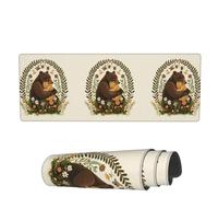 Gaming Mouse Mat Mother Bear Hugging Cubs Large Mouse Pads Washable Writing Mat, For Computer, Home, Desk, 80x30cm