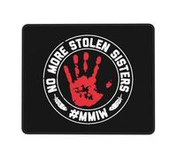 Gaming Mouse Mat No More Stolen Sisters Missing Murdered Indigenous Desk Pad Soft Decor Writing Mat, For Office, Laptop, Travel, 25x30cm