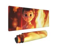 Gaming Mouse Mat XXL 1600x800mm Mouse Pad XXL Little Girl Mousepad Large Laptop Keyboard Mousemat with Slip Rubber Base and Stitched Edges, Improved Precision and Speed, for Home Office Gaming, P11419