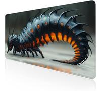 Gaming Mouse Mat XXL Mouse Pad 36x20x0.12inch Black Desk Mat Animal Mousepad with Waterproof and Non-Slip, Smooth Surface Improve Accuracy and Speed, for Game, Office, Desk Accessories for Men D1-547
