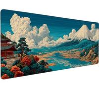 Gaming Mouse Pad 1000x500x3mmXXL Mouse Mat Large Mount Fuji P-MXA3I | Extended Waterproof Mousepad with Non-Slip Rubber Base, Improved Precision and Speed for Gifts for Men, PC Accessories