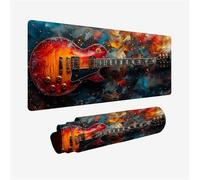 Gaming Mouse Pad 120x60cm Large Mouse Mat Colorful Desk Mat, Mousepad Guitar Mousemat with Stitched Edges, Gaming Mats with Water Resist Surface, Improved Precision and Speed, Desk Accessories H2-992
