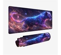 Gaming Mouse Pad 120x60cm Large Mouse Mat Purple Desk Mat, Mousepad Animal Mousemat with Stitched Edges, Gaming Mats with Water Resist Surface, Improved Precision and Speed, Desk Accessories H2-934