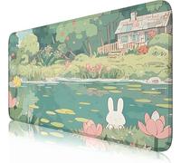 Gaming Mouse Pad 12x31.5in Dark Academia Mousepad Mystical Green Plant Computer Laptop Keyboard and top Decor for Women Girl Office Extended Large Non-Slip Base Desk Pad Mat