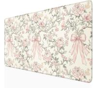 Gaming Mouse Pad 12x31.5in Dark Academia Mousepad Mystical Green Plant Computer Laptop Keyboard and top Decor for Women Girl Office Extended Large Non-Slip Base Desk Pad Mat