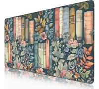 Gaming Mouse Pad 12x31.5in Dark Academia Mousepad Mystical Green Plant Computer Laptop Keyboard and top Decor for Women Girl Office Extended Large Non-Slip Base Desk Pad Mat