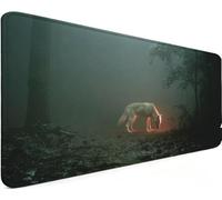 Gaming Mouse Pad 23.6x11.8x0.12 Inch Large Mouse Mat Wolf W-TPDG2 | Extended Waterproof with Non-Slip Rubber Base Meet High-Speed and High-Precision Requirements for PC Accessories, Gifts Men