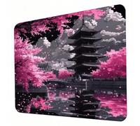 Gaming Mouse Pad 240 x 200 x 3mm Retro Mouse Mat, Optimised for Gaming Sensors, Moderate Surface Friction, Non-Slip and Stitched Edg Mousepad Architecture, Mac and PC Gaming Accessories, Gifts J0-297