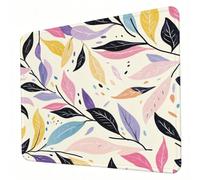 Gaming Mouse Pad 240 x 200 x 3mm Simple Mouse Mat, Optimised for Gaming Sensors, Moderate Surface Friction, Non-Slip and Stitched Edg Mousepad Spring, Mac and PC Gaming Accessories, Gifts J0-539