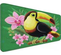 Gaming Mouse Pad 27.5x11.8x0.12 Inch Large Mouse Mat Bird H-ME764 | Extended Waterproof with Non-Slip Rubber Base Meet High-Speed and High-Precision Requirements for PC Accessories, Gifts Men
