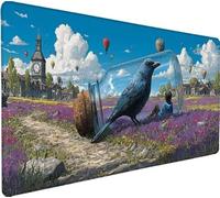Gaming Mouse Pad 27.5x11.8x0.12 inch Large Mouse Mat Color Mousepad Large Bird, Extended Waterproof Mousepad with Non-Slip Rubber Base, Improved Precision and Speed for Gaming Accessories 9-9T12