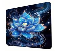 Gaming Mouse Pad 290 x 240 x 3mm Dream Mouse Mat, Optimised for Gaming Sensors, Moderate Surface Friction, Non-Slip and Stitched Edg Mousepad flower, Mac and PC Gaming Accessories, Gifts J0-788