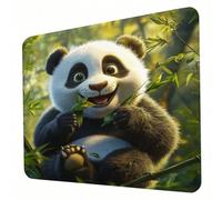 Gaming Mouse Pad 290 x 240 x 3mm Rural Mouse Mat, Optimised for Gaming Sensors, Moderate Surface Friction, Non-Slip and Stitched Edg Mousepad panda, Mac and PC Gaming Accessories, Gifts for Men J0-898