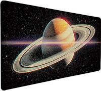 Gaming Mouse Pad 31.5x11.8x0.12 inch Large Mouse Mat Black Mousepad Large Starry Sky, Extended Waterproof Mousepad with Non-Slip Rubber Base, Improved Precision and Speed for Gaming Accessories Z-MU91