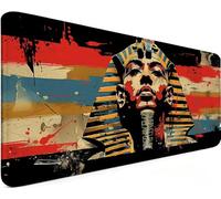 Gaming Mouse Pad 31.5x15.7x0.12 Inch Large Mouse Mat Egypt 1-B7P81 | Extended Waterproof with Non-Slip Rubber Base Meet High-Speed and High-Precision Requirements for PC Accessories, Gifts Men