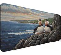 Gaming Mouse Pad 59.1x31.5x0.12 Inch Large Mouse Mat Bird U-4P6ZF | Extended Waterproof with Non-Slip Rubber Base Meet High-Speed and High-Precision Requirements for PC Accessories, Gifts Men