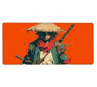 Gaming Mouse Pad 700x300x3mm XXL Mouse Mat Large Warrior Gaming Mat Landscape, Extended Waterproof Mousepad with Non-Slip Rubber Base, Improved Precision and Speed for Gifts for Men, PC Decor 1-BD97
