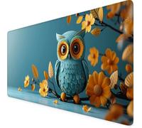 Gaming Mouse Pad 800x300x3mm, Green Mouse Mat Animal Mousepad Gaming With Stitched Edge, Waterproof Large Desk Pad, Soft Smooth Surface Keyboard Mat for Computer Office Desk Accessories for Men r8-712