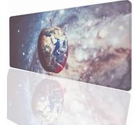 Gaming Mouse Pad 800x400x3mm Large Gaming Mouse Mat with Stitched Edges, XXL Mousepad with Non-Slip Base, Extended Large Size Mousemat, Keyboard Desk Pad Water Resist Surface Universe PjY5541 0-B