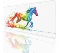 Gaming Mouse Pad 900x300x3mm Large Gaming Mouse Mat with Stitched Edges, XXL Mousepad with Non-Slip Base, Extended Large Size Mousemat, Keyboard Desk Pad Water Resist Surface Animal PjY8923 N-U