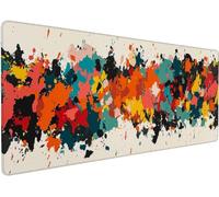 Gaming Mouse Pad 900x400x3mmXXL Mouse Mat Large Abstract E-P1J6M | Extended Waterproof Mousepad with Non-Slip Rubber Base, Improved Precision and Speed for Gifts for Men, PC Accessories