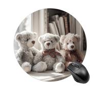 Gaming Mouse Pad Bear Sitting on Shelf Laptop Desk Pad for Laptop, Office & Home