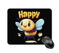 Gaming Mouse Pad Bee Happy Mouse Mat Game 25x30cm