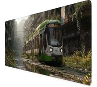 Gaming Mouse Pad Car Mouse Mat Large Desk Mat with Anti-Slip Rubber Base Waterproof Keyboard Mat for PC, Computer, Laptop Desk Protector Mat, Home Office Accessories for Men (Green 60 x 30cm) x1769