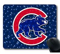 Gaming Mouse Pad, Chicago Cubs Bear Blue Personalized MousePads Natural Eco Rubber Durable Design Computer Desk Stationery Accessories Gifts For Mouse Pads