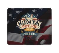 Gaming Mouse Pad Chicken Pot Pie Three of My Favorite Things Mouse Pad Mat