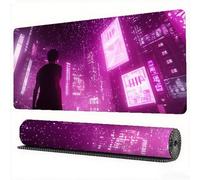 Gaming Mouse Pad Dream City Mouse Mat 27.6x15.7in Desk Mat Large Extended XXL Mousepad with Stitched Edges and Anti Slip Rubber Base Desk Accessories for Computer, Gaming Room, Gifts for Men, Model495