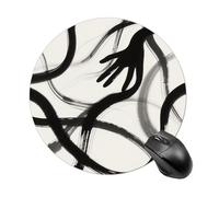 Gaming Mouse Pad Dynamic Ink Rhythm Laptop Desk Pad for Laptop, Office & Home