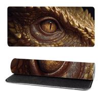 Gaming Mouse Pad Eye, Mouse Mat large Dragon 600x300x3mm Extended Desk Mat LargeKeyboard Pad and Desk Accessories, Water-Resistant Surface and Non-Slip Base Mousemat for Home Office Decor MM-369