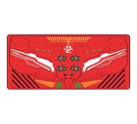 Gaming Mouse Pad, Inspired by The Design of Neon Genesis Evangelion, 35.4"x15.7" Extra-Large Mouse Pad, Suitable for Office and Gamers - EVA Anime Fan Merchandise Gift