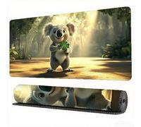 Gaming Mouse Pad Koala Animal Mouse Mat 35.4x11.8in Desk Mat Large Extended XXL Mousepad with Stitched Edges and Anti Slip Rubber Base Desk Accessories for Computer Gaming Room Gifts for Men, Model633