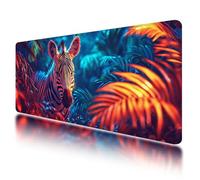 Gaming Mouse Pad, Large Mouse Mat 1000x500mm, Cyberpunk Desk Mat with Non-Slip Rubber Base & Waterproof, Animal Gaming Mousepad XXL Smooth Surface with Stitched Edges, Office Desk Accessories, -784