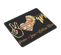 Gaming Mouse Pad Native American Heritage Month Peace Love Native Blood
